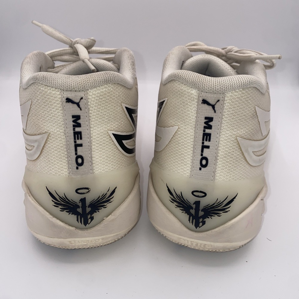 size 11 Puma LaMelo Ball MB.02 Whispers Men Frosted‎ Ivory Black 378319-01